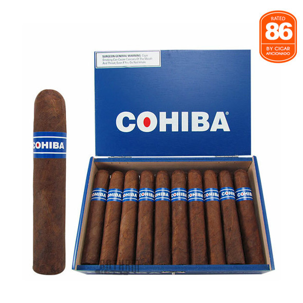 Cohiba Blue Rothschild open box and stick