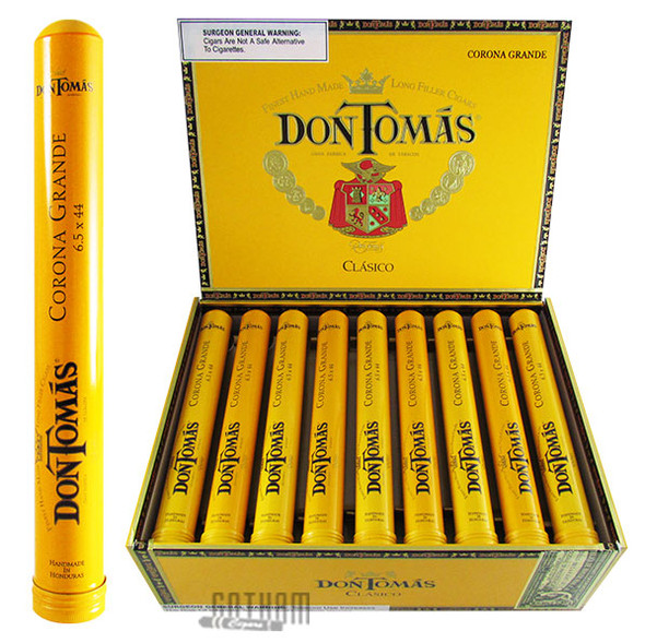 Don Tomas Clasico Corona Grande Tubes Open Box