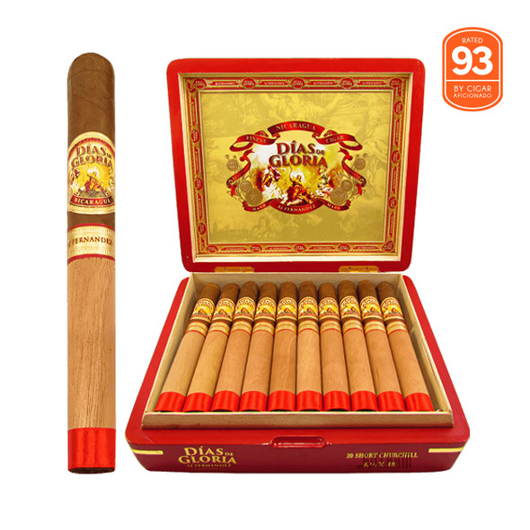 AJ Fernandez Dias de Gloria Short Churchill Box and Stick