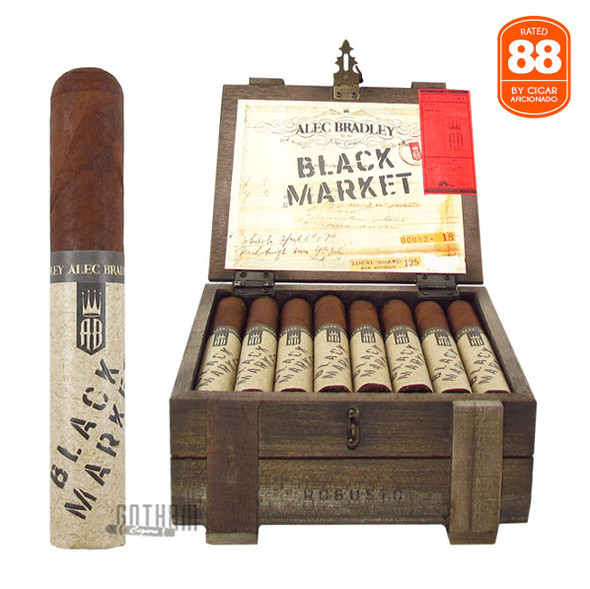 Alec Bradley Black Market Robusto Box and Stick