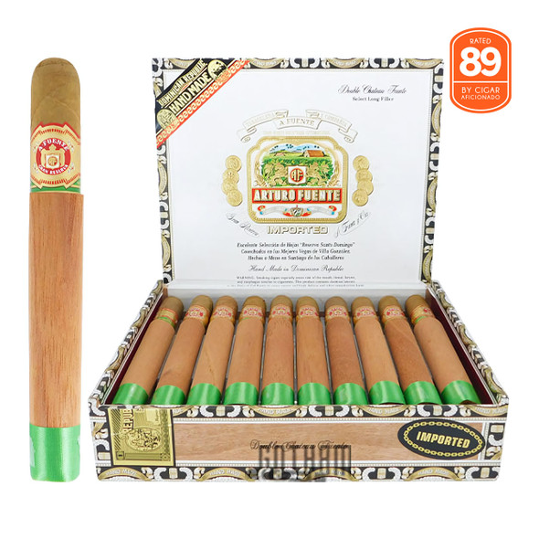 Arturo Fuente Double Chateau open box and stick