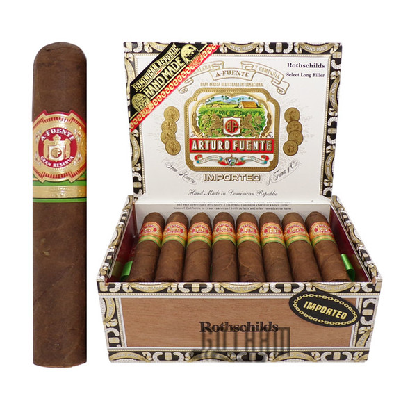 Arturo Fuente Rothschild Natural open box and stick
