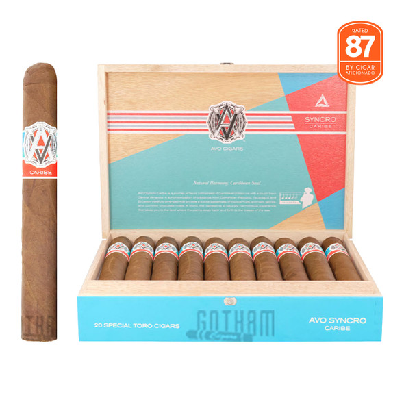 Avo Syncro Caribe Special Toro open box and stick