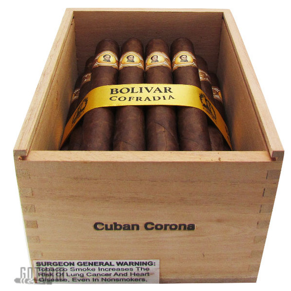 Bolivar Cofradia Cuban Corona Open Box