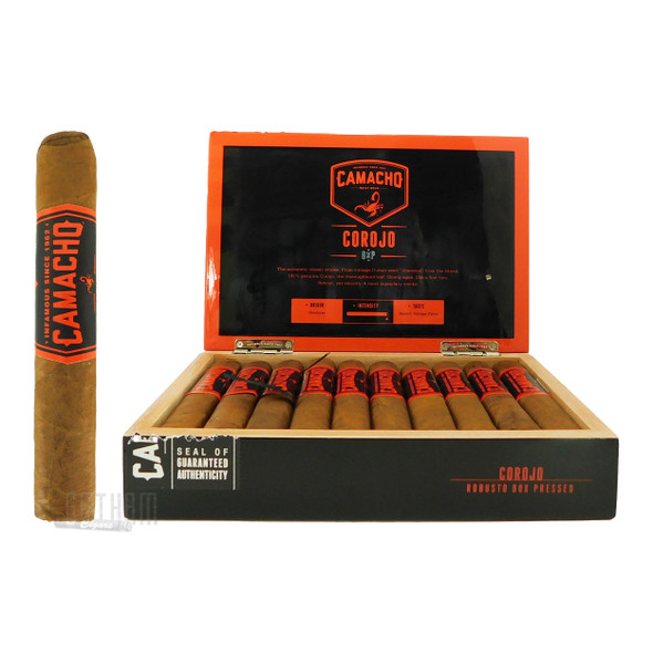 Camacho BXP Corojo Robusto box and stick