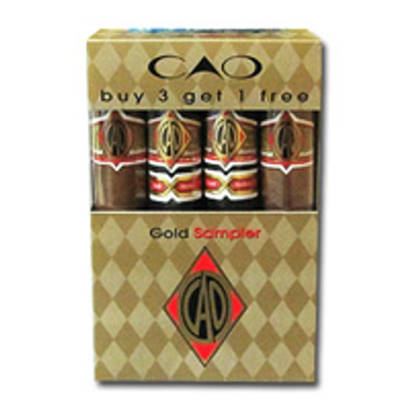 CAO Gold 4 Cigar Sampler