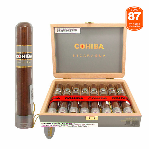 Cohiba Nicaragua N5x50 Open Box and Tube