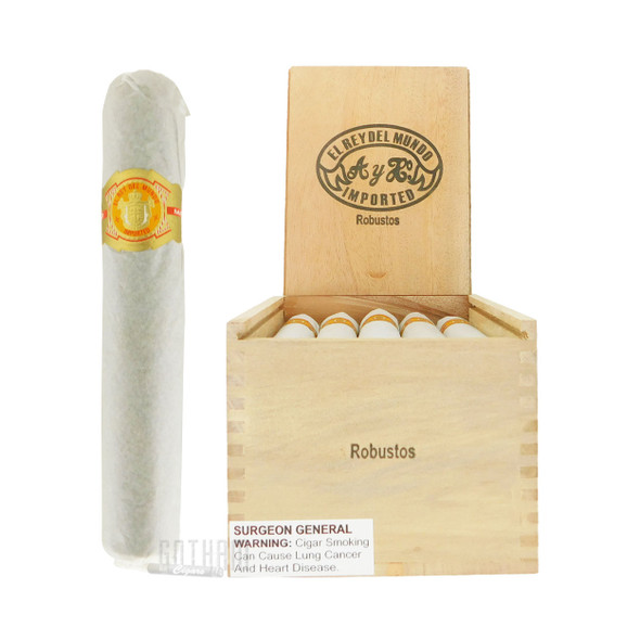 El Rey del Mundo Robusto box and stick