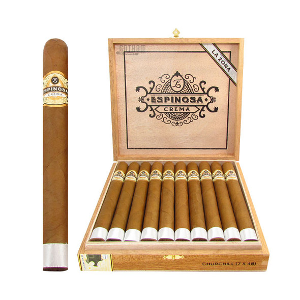 Espinosa Crema No.1 Churchill Open Box and Stick