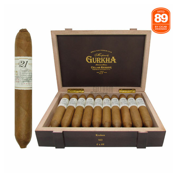 Gurkha Cellar Reserve 21 Year Kraken Open Box and Stick