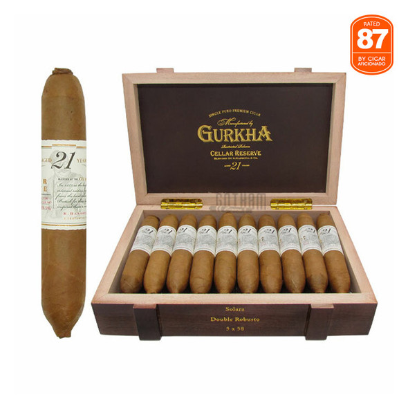 Gurkha Cellar Reserve 21 Year Solara Open Box and Stick