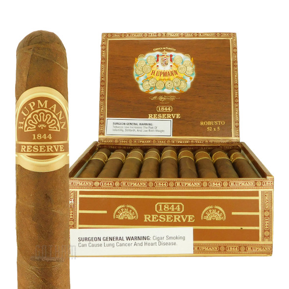 H. Upmann 1844 Reserve Robusto box and stick