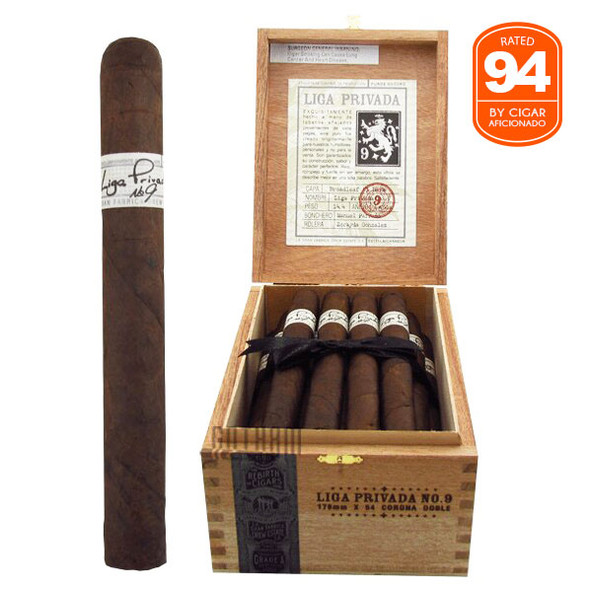 Liga Privada No. 9 Corona Doble Box and Stick