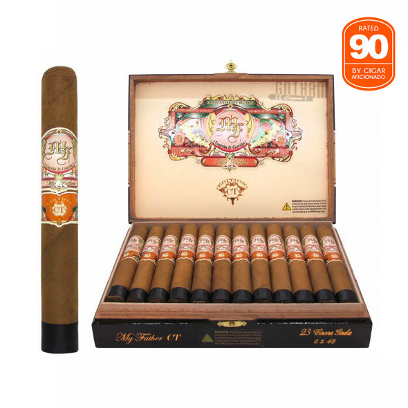My Father Connecticut Corona Gorda open box and stick