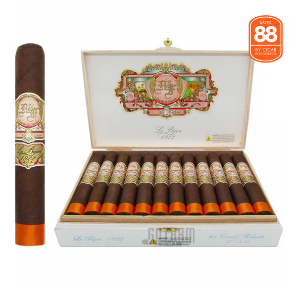 My Father Le Bijou 1922 Grand Robusto Open Box and Stick