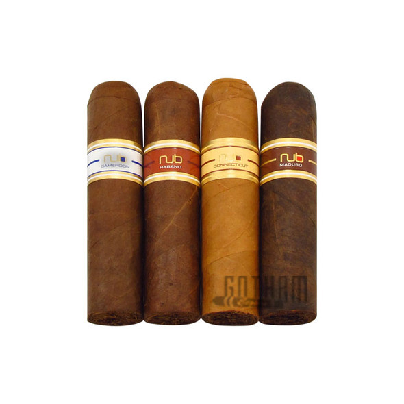Nub 4 Cigar Sampler With Punch Cutter