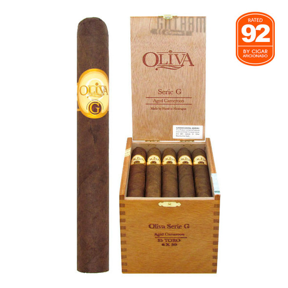 Oliva Serie G Toro open box and stick