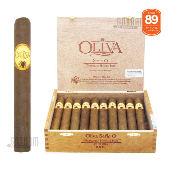 Oliva Serie O Toro open box and stick