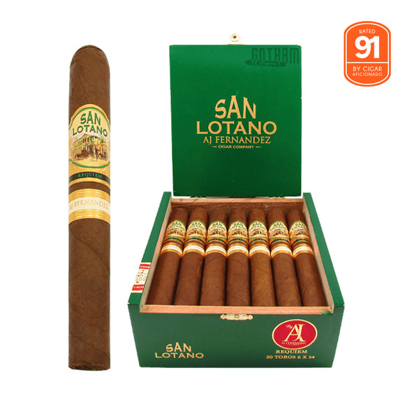 San Lotano Requiem Brazil Habano Toro Box and Stick