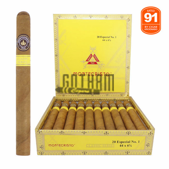 Montecristo Classic Collection Especial No. 1 Open box and stick
