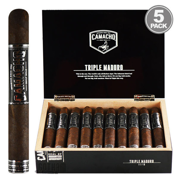 Camacho Triple Maduro 11/18 box and stick