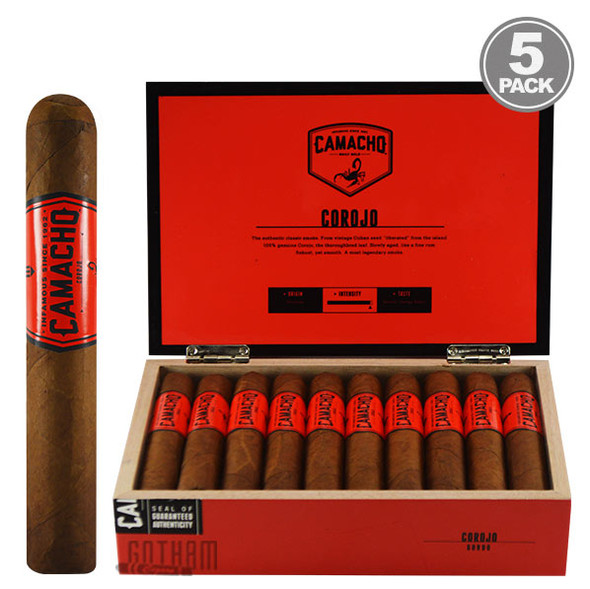Camacho Corojo Gordo BOX AND 5 PACK