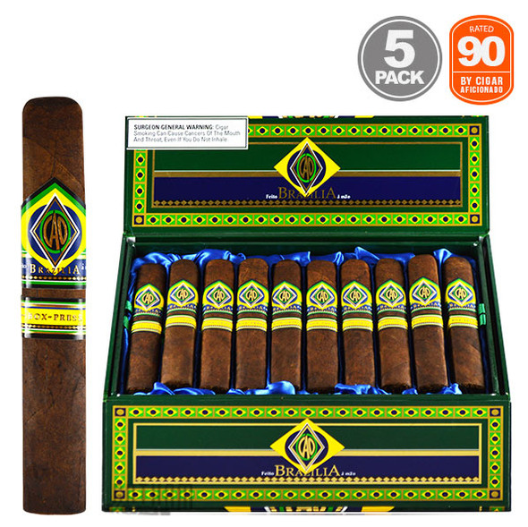 CAO Brazilia Box-press Box Rated by Cigar Aficionado