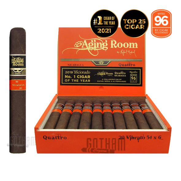 Aging Room Quattro Nicaragua Vibrato open box and stick