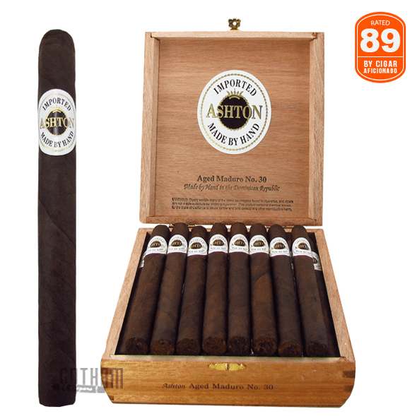 Ashton Aged Maduro No. 30 Box and Stick