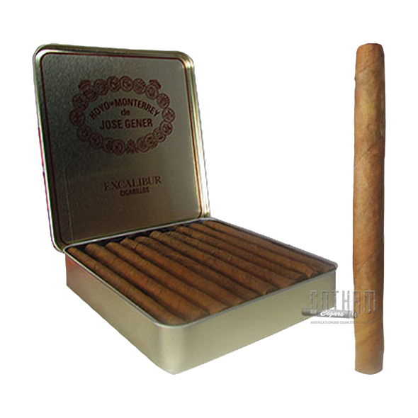 Hoyo de Monterrey Excalibur Cigarillos Open Tin and Stick