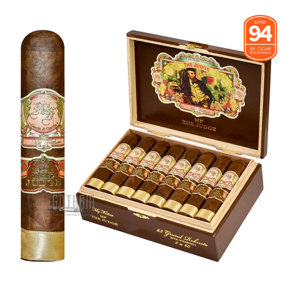 My Father MF The Judge Grande Robusto Open Box and Stick