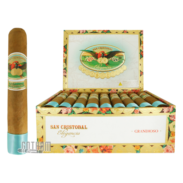 San Cristobal Elegancia Grandioso open box and 1 stick