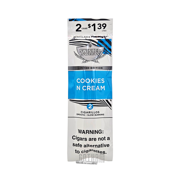Swisher Sweets Cigarillos Cookies & Cream Pouch